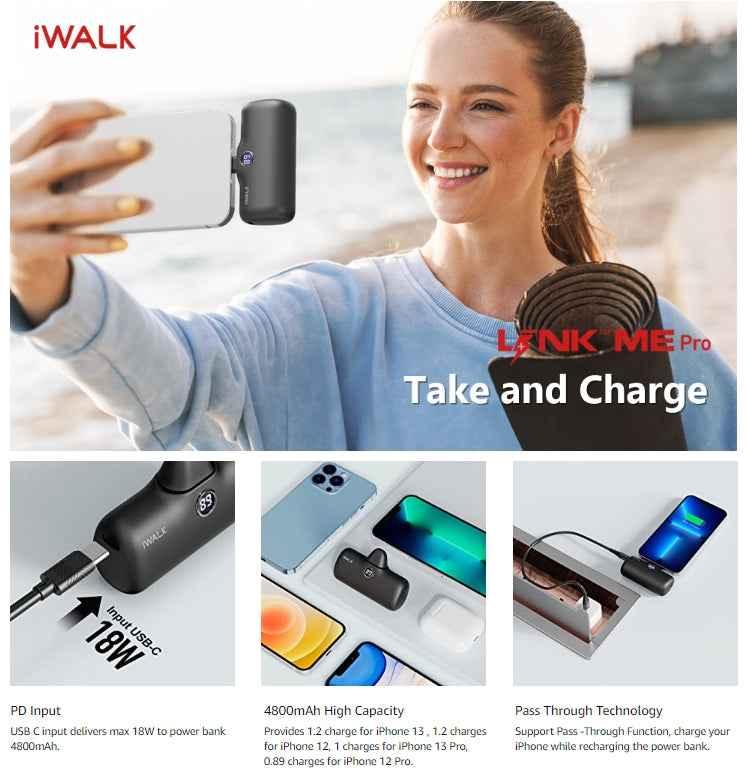 iWalk 4800mAh 20W Pocket Power Bank iWalk 4800mAh 20W Pocket Power Bank